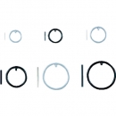 KTC 京都 PR-1822-KTC銷φ２．５×18mm環φ29套（各5套）