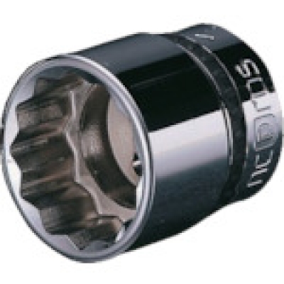 KTC 京都 NB3-21W-內普拉斯9.5sq.插座（十二角）21mm