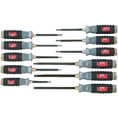 KTC 京都 TD1TH11-KTC樹脂柄T型防失真驅動程序組〔11本組〕